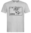 Мужская футболка Лего ніндзяго в рамці Серый фото