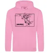 Женская толстовка (худи) Лего ніндзяго в рамці Розовый фото