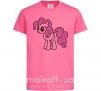Детская футболка Пинки Пай Ярко-розовый фото