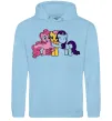 Мужская толстовка (худи) Раріті Флаттершай та Пінкі Пай Голубой Мужская толстовка (худи) Раріті Флаттершай та Пінкі Пай Голубой фото