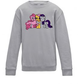 Дитячий світшот Раріті Флаттершай та Пінкі Пай Дитячий світшот Раріті Флаттершай та Пінкі Пай