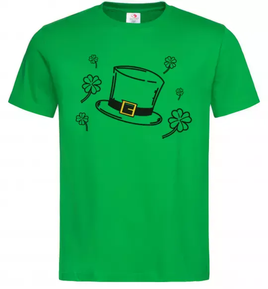 Чоловіча футболка Шляпа Зелений фото
