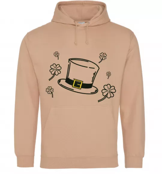 Женская толстовка (худи) Шляпа Песочный фото