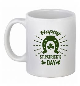 Чашка керамическая Счастливого Дня Святого Патрика
