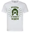 Чоловіча футболка Счастливого Дня Святого Патрика Білий фото