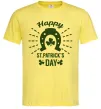 Чоловіча футболка Счастливого Дня Святого Патрика Лимонний фото