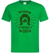 Чоловіча футболка Счастливого Дня Святого Патрика Зелений фото