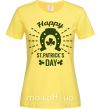 Женская футболка Счастливого Дня Святого Патрика Лимонный фото