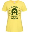 Женская футболка Счастливого Дня Святого Патрика Лимонный фото