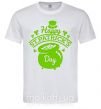 Чоловіча футболка Happy St. Patricks Day Білий фото