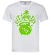 Мужская футболка Happy St. Patricks Day Белый Мужская футболка Happy St. Patricks Day Белый фото