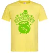 Мужская футболка Happy St. Patricks Day Лимонный Мужская футболка Happy St. Patricks Day Лимонный фото