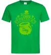 Мужская футболка Happy St. Patricks Day Зеленый Мужская футболка Happy St. Patricks Day Зеленый фото
