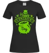 Женская футболка Happy St. Patricks Day Черный Женская футболка Happy St. Patricks Day Черный фото