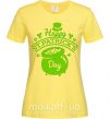 Жіноча футболка Happy St. Patricks Day Лимонний фото