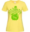 Женская футболка Happy St. Patricks Day Лимонный Женская футболка Happy St. Patricks Day Лимонный фото
