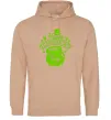 Женская толстовка (худи) Happy St. Patricks Day Песочный Женская толстовка (худи) Happy St. Patricks Day Песочный фото