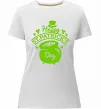 Женская премиум футболка Happy St. Patricks Day Белый фото