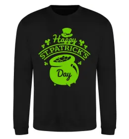 Свитшот Hipster leprechaun Серый меланж фото