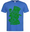 Чоловіча футболка Leprechaun Яскраво-синій фото