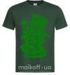 Чоловіча футболка Leprechaun Темно-зелений фото