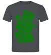 Чоловіча футболка Leprechaun Графіт фото