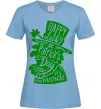 Женская футболка Leprechaun Голубой Женская футболка Leprechaun Голубой фото