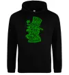 Мужская толстовка (худи) Leprechaun Черный фото