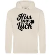Женская толстовка (худи) Kiss me for luck Таш Женская толстовка (худи) Kiss me for luck Таш фото