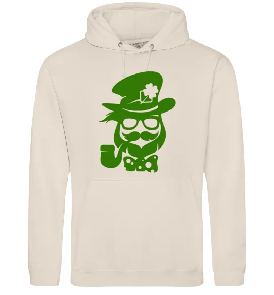 Мужская толстовка (худи) Hipster leprechaun Таш фото