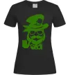 Женская футболка Hipster leprechaun Черный Женская футболка Hipster leprechaun Черный фото