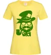 Женская футболка Hipster leprechaun Лимонный Женская футболка Hipster leprechaun Лимонный фото