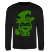 Свитшот Hipster leprechaun Черный фото