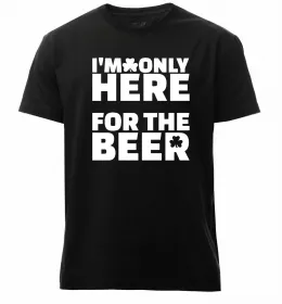 Мужская премиум футболка Leprechaun Белый фото