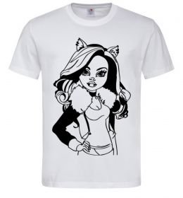 Чоловіча футболка Клодін Вульф портрет