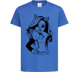 Детская футболка Клодін Вульф портрет