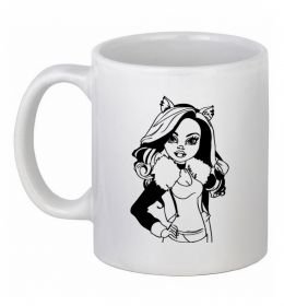 Чашка керамическая Клодін Вульф портрет