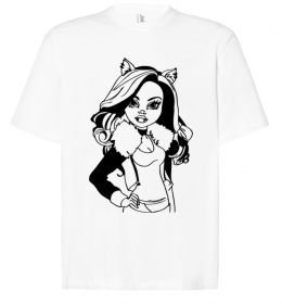 Футболка Оверсайз Клодін Вульф портрет