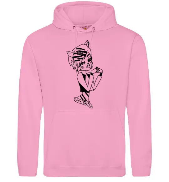 Мужская толстовка (худи) Торалей Страйп Розовый фото