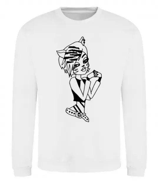 Свитшот Торалей Страйп Белый фото