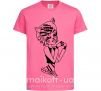 Детская футболка Торалей Страйп Ярко-розовый фото