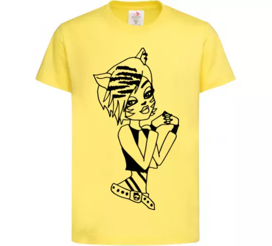 Дитяча футболка Торалей Страйп Лимонний фото