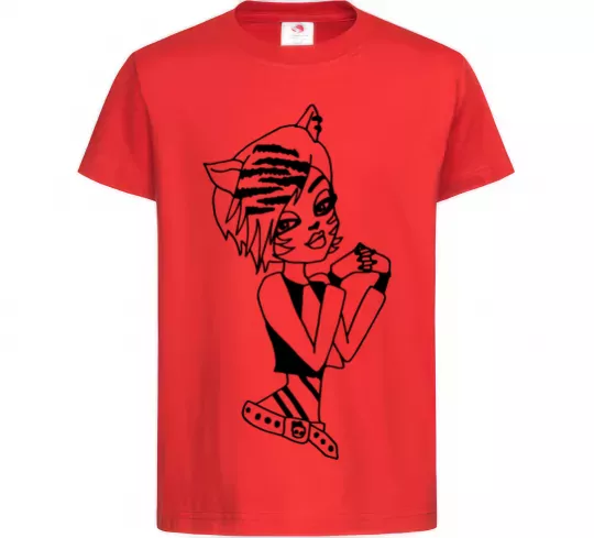 Дитяча футболка Торалей Страйп Червоний фото