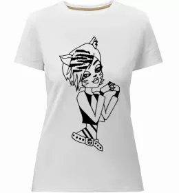 Женская премиум футболка