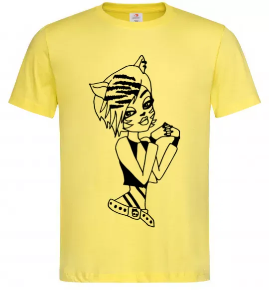 Мужская футболка Торалей Страйп Лимонный фото