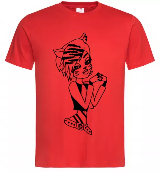 Мужская футболка Торалей Страйп Красный фото