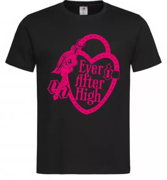 Мужская футболка Logo Ever After High Черный фото