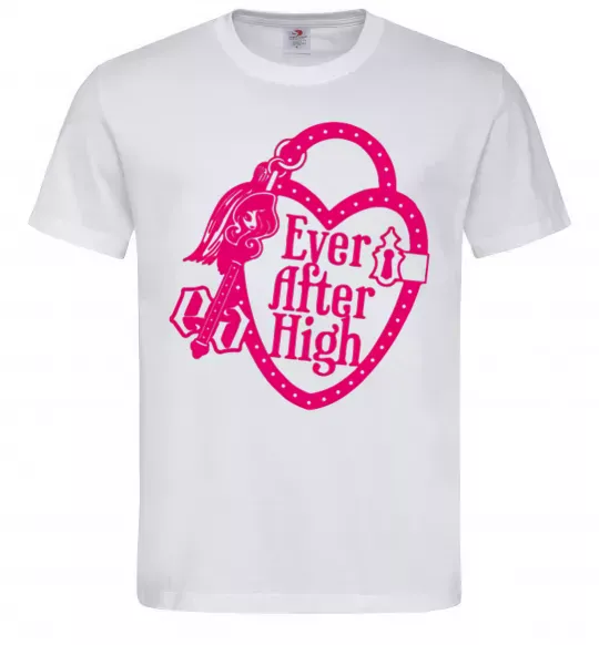 Мужская футболка Logo Ever After High Белый фото