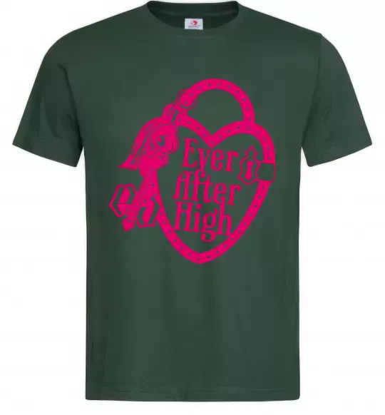 Мужская футболка Logo Ever After High Темно-зеленый фото