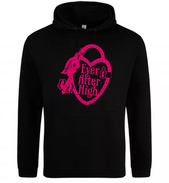 Мужская толстовка (худи) Logo Ever After High Черный фото